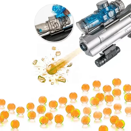 Kulki żelowe naboje do Pistoletu i Karabinu 7-8mm pomarańczowe 22000 sztuk
