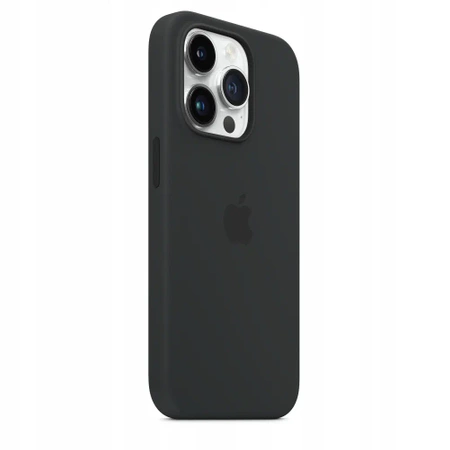 Genuine APPLE iPhone 14 Pro Max Silicone Case - Black (Midnight) - MPTP3ZM/A - New, open box
