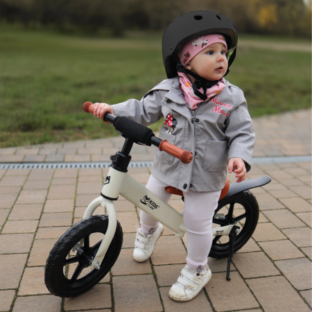 DĚTSKÁ CYKLISTICKÁ PŘILBA EVI KIDS na kolo, skateboard, kolečkové brusle 48-55 cm 1-5 let - černá