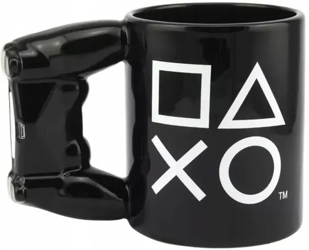 Kubek ceramiczny PLAYSTATION PAD PS4 PS5 kontroler dla gracza - czarny