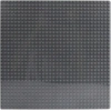 Construction tile for LEGO STANDARD bricks - dark grey