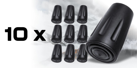 TIPS FOR NORDIC WALKING & TREKKING POLES Pads Boots x10 Pieces