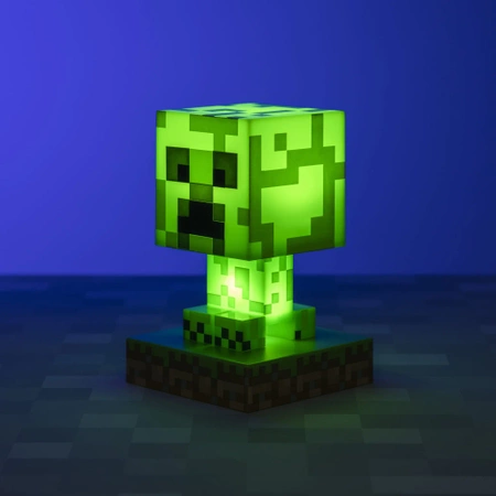 MINECRAFT CREEPER 3D ICON bedside lamp - LED lamp