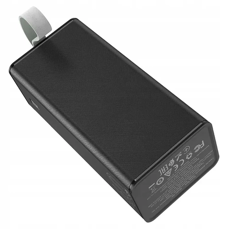 Power Bank 40000MAH 22,5W PD Power Delivery 2x USB 1x USB-C powerbank z latarką
