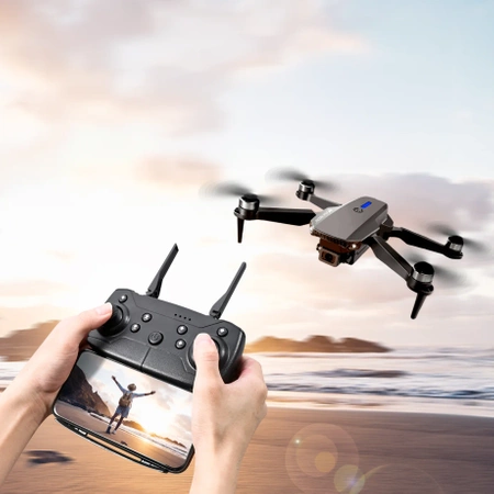 DRONE EVI E100 2 cameras BRUSHLESS motors WIFI 3x20min TOY APP + MEGA SET