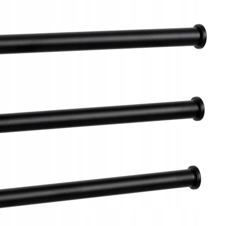 Towel rail, bathroom handle, movable, LOFT black