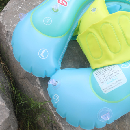 INFLATABLE SWIMMING RING Boat for CHILDREN Seat Ring WITH CANOPY + Pump