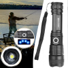 LED Flashlight POWERFUL Tactical MILITARY Zoom USB-C Waterproof XHP90 UP TO 1500m