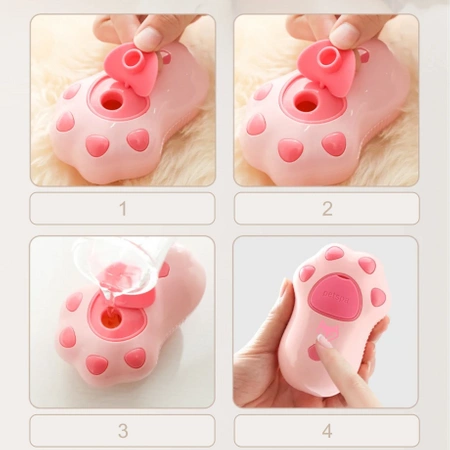 Szczotka do sierści dla zwierząt psa kota MYJE do usuwania włosów sierści