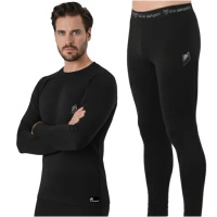 MEN'S THERMOACTIVE UNDERWEAR SET THERMAL CLOTHING KIT FOR WINTER SIZE XXL 2XL
