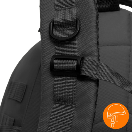 MILITARY TACTICAL BACKPACK TOURIST SPORT TREKKING FOR MOUNTAINS - BLACK