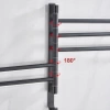 Towel rail, bathroom handle, movable, LOFT black