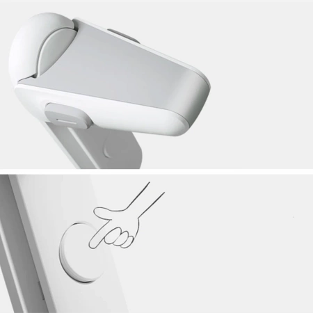 Lock for Handles on Windows, Doors, Drawers - Security Against Opening Handles