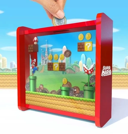 Skarbonka SUPER MARIO Retro Arcade 3D