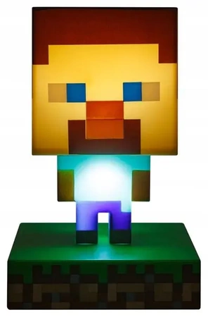 MINECRAFT STEVE 3D ICON bedside lamp - LED lamp