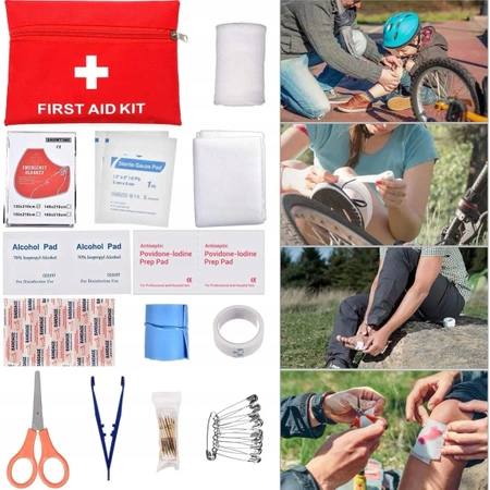 Mega XXL military survival kit with backpack and first aid kit, Survival 70in1