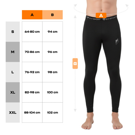 MEN'S THERMOACTIVE UNDERWEAR SET THERMAL CLOTHING KIT FOR WINTER SIZE L