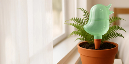 Ornamental plant and flower irrigator automatic watering - green