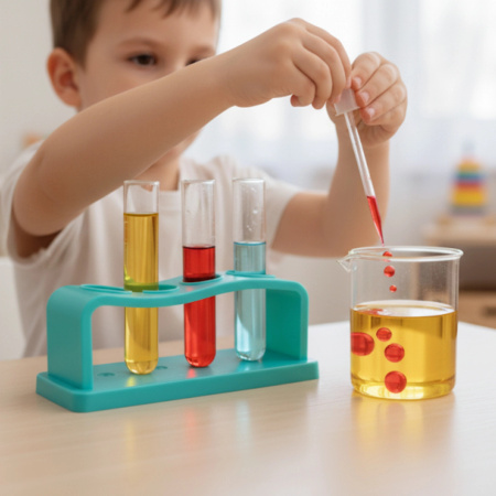 ZABAWKA EDUKACYJNA 14 EKSPERYMENTÓW NAUKOWYCH WULKAN MAŁY CHEMIK ZESTAW