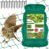 BIRD PROTECTIVE NETTING LARGE VERY STRONG 8x20M AGAINST PEST BIRDS