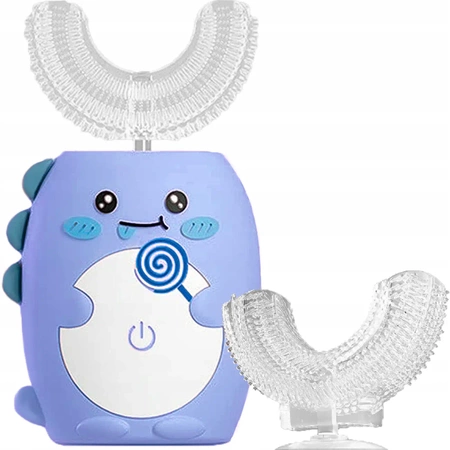 Sonic toothbrush for children EVI KIDS 360 st version with UV - blue