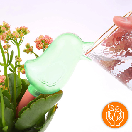 NAWADNIACZ DO KWIATÓW ROŚLIN AUTOMATYCZNY DOZOWNIK WODY NAWODNIENIE OGRÓD | ZIELONY