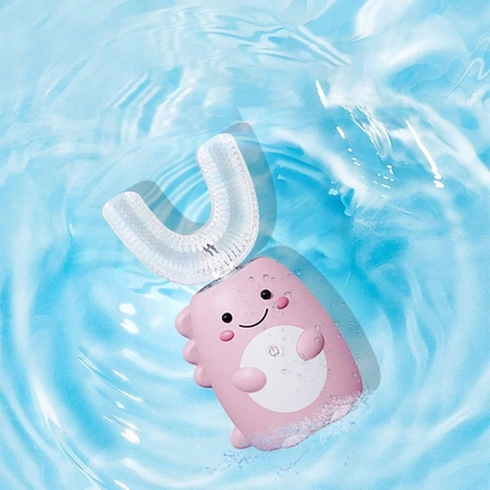 Sonic toothbrush for children EVI KIDS 360 st version with UV - pink