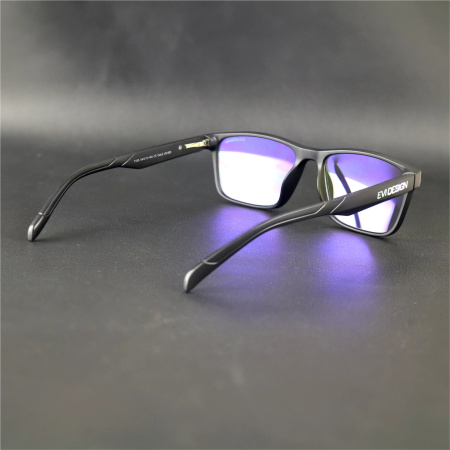 Computer Glasses Blocking 45% Blue Light, Anti-Blue Light, Black Case