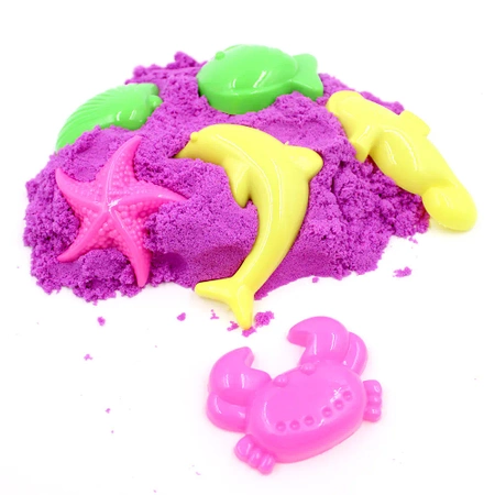 Kinetic sand for children 1 kg - purple