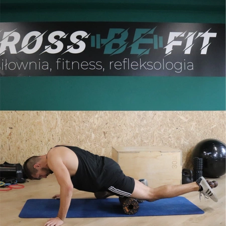 ROLLER Smooth MASSAGE REHABILITATION ROLLER LARGE FITNESS CROSSFIT EBOOK