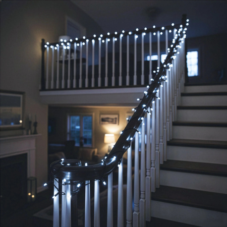 OUTDOOR CHRISTMAS LIGHTS 500 LED CHRISTMAS LIGHTS FOR CHRISTMAS TREE 35m XXL - COLD