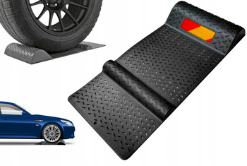 Parking assistant, garage stop, bumper, wedge, overrun, stopwatch