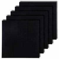 PŁYTKI KONSTRUKCYJNE do klocków LEGO 32x32 XL kreatywny ZESTAW 5 sztuk czarne