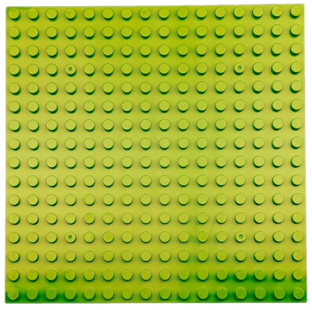 CONSTRUCTION PLATES for LEGO Duplo blocks 16x16 creative SET of 5 pieces light green