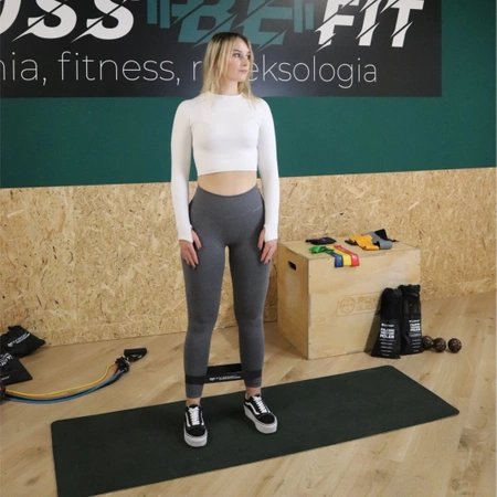 Resistance Bands for Stretching Exercises - Set of 5 Fitness Mini Bands + E-book