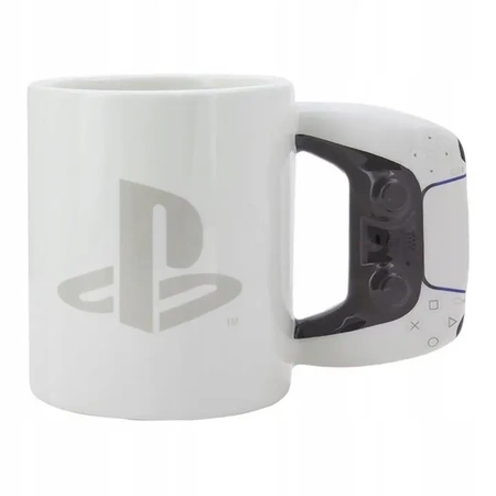 PLAYSTATION PAD PS4 PS5 controller ceramic mug - grey