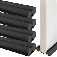 FOAM DOOR WINDOW GASKET, double acoustic, black - set of 4 pcs