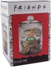 FRIENDS biscuit jar glass container with lid