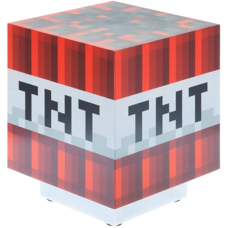 MINECRAFT TNT 3D lamp - LED lamp with sound