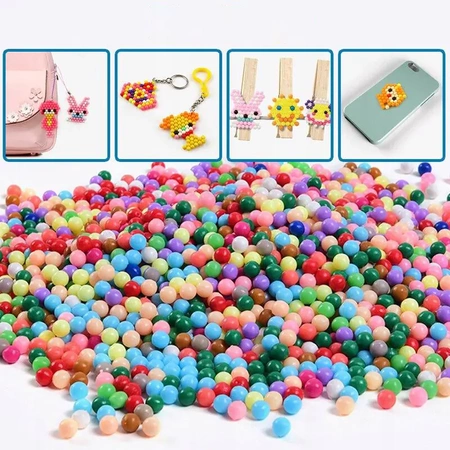 Koraliki wodne EVI KIDS MAGIC BEADS zestaw ponad 3800 sztuk