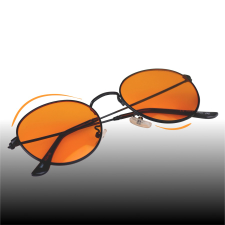 Okulary do komputera BLOKUJĄCE NIEBIESKIE ŚWIATŁO AVIATOR PILOTKI CZARNE - (czarne 3447 99%)