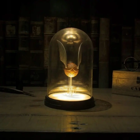 HARRY POTTER levitující lampa Golden Snitch