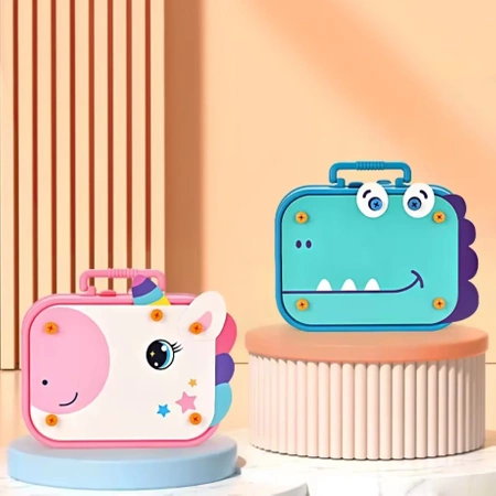 Stavebnice pro DIY UNICORN 3D MONTESSORI ŠROUBOVÁK