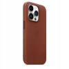 Genuine APPLE iPhone 14 Pro Max Leather Case - Brown (Umber) - MPPQ3ZM/A