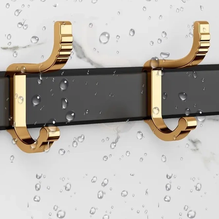 EVI HOME Premium LOFT bathroom hanger with handles, towel hooks