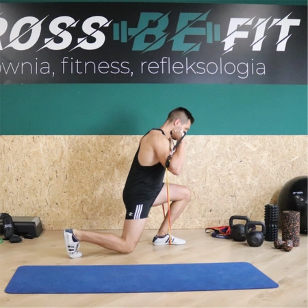 GUMY OPOROWE EKSPANDER do Ćwiczeń ZESTAW 5 GUM FITNESS BANDS 100 kg + EBOOK