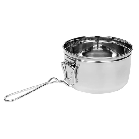 NACZYNIA TURYSTYCZNE garnki kempingowe sztućce KEMPING garnek BIWAK ZESTAW