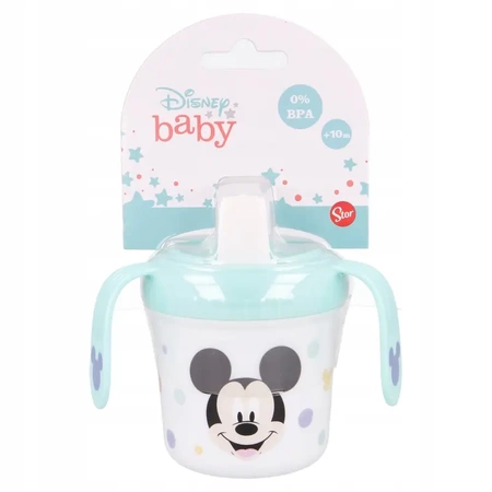 Mickey Mouse training drip cup with handles