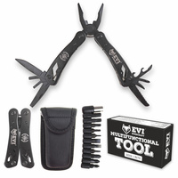 MULTITOOL NARZĘDZIE WIELOFUNKCYJNE Survivalowe 22w1 EVI TECH BITY + ETUI