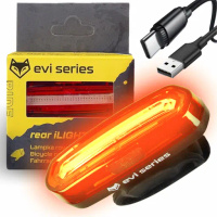 REAR BICYCLE LIGHT LED bright modes flashlight USB BATTERY 650mAh | iLIGHT PRO REAR